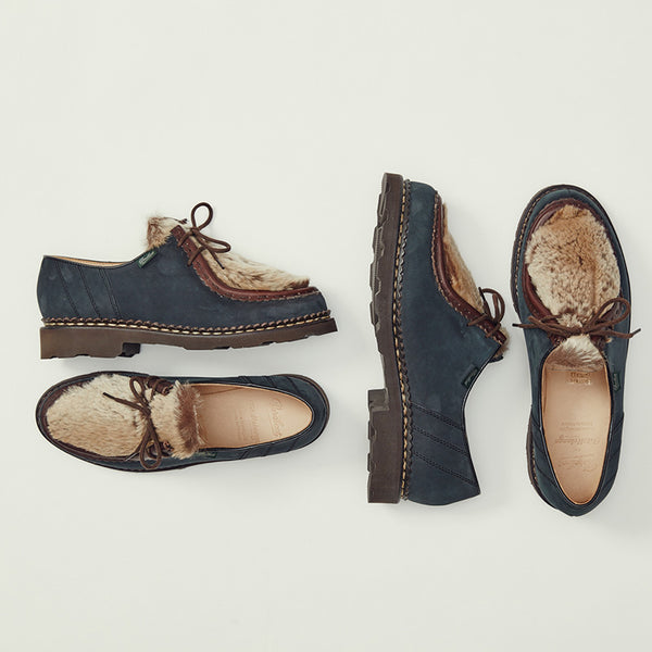 PARABOOT x filmelange MORZINE 41/2 ファー付き Paraboot×FilMelange