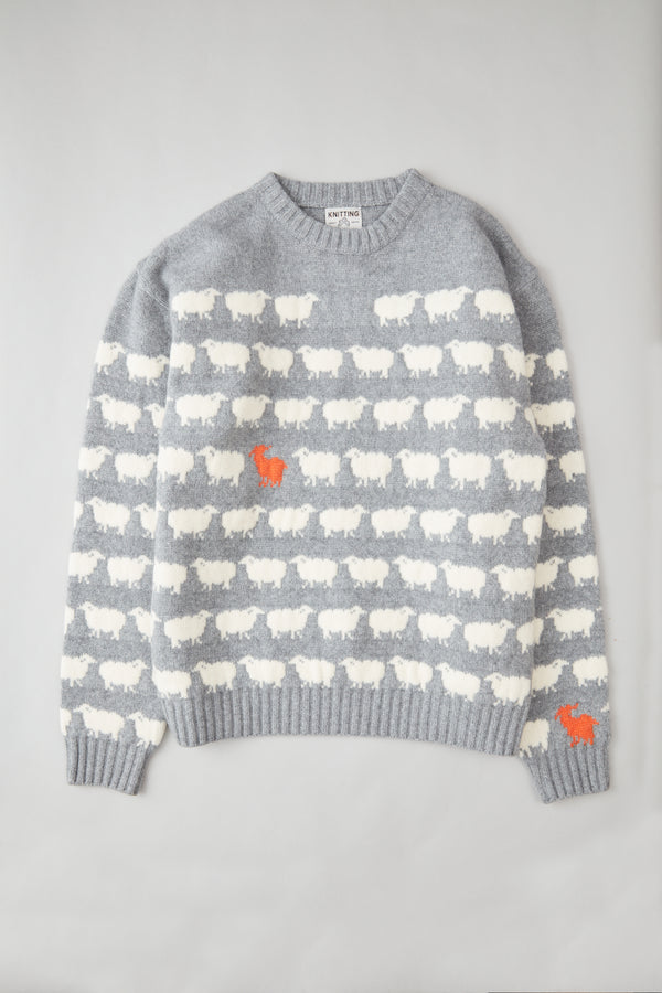 WILLIAM / ウィリアム<br>Sheep Jacquard Knit store limited