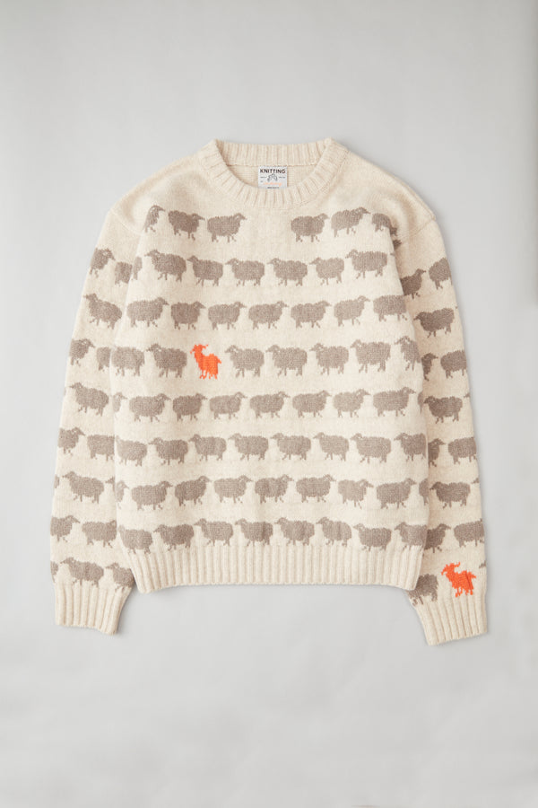 WILLIAM / ウィリアム<br>Sheep Jacquard Knit store limited