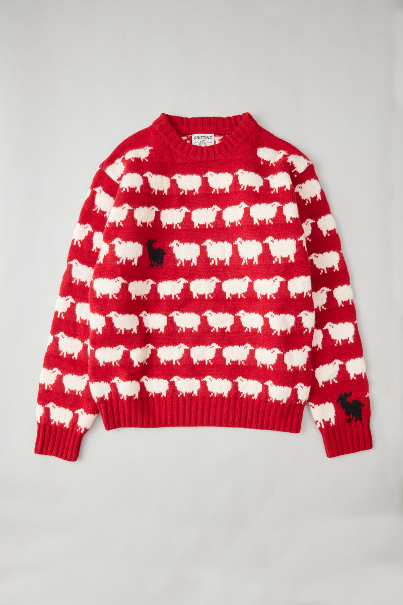 WILLIAM GL / ウィリアム<br>Sheep Jacquard Knit store limited