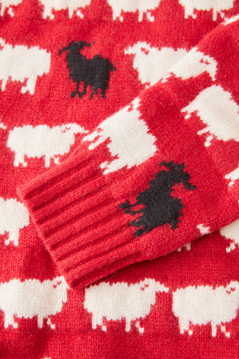 WILLIAM GL / ウィリアム<br>Sheep Jacquard Knit store limited