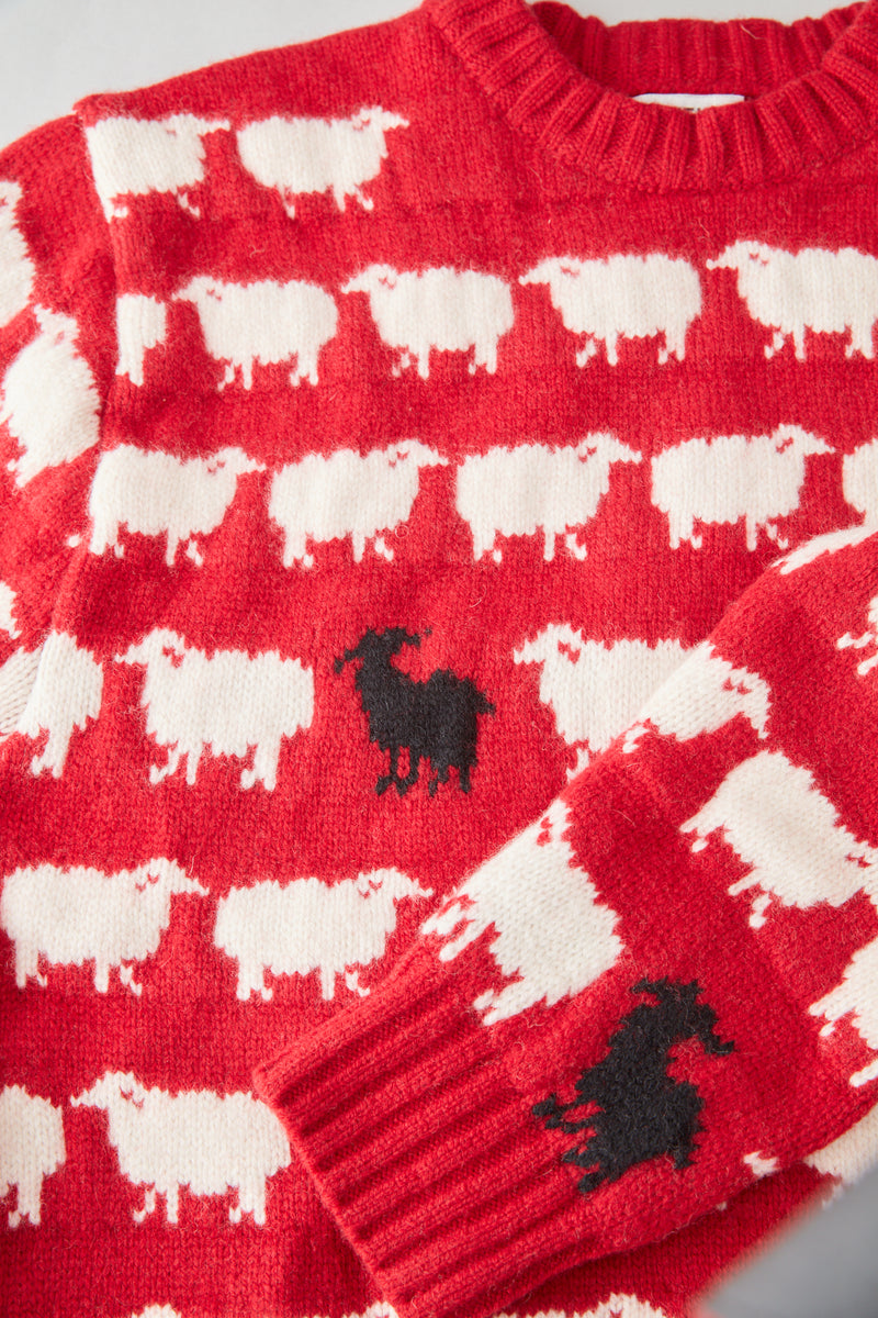 WILLIAM GL / ウィリアム<br>Sheep Jacquard Knit store limited