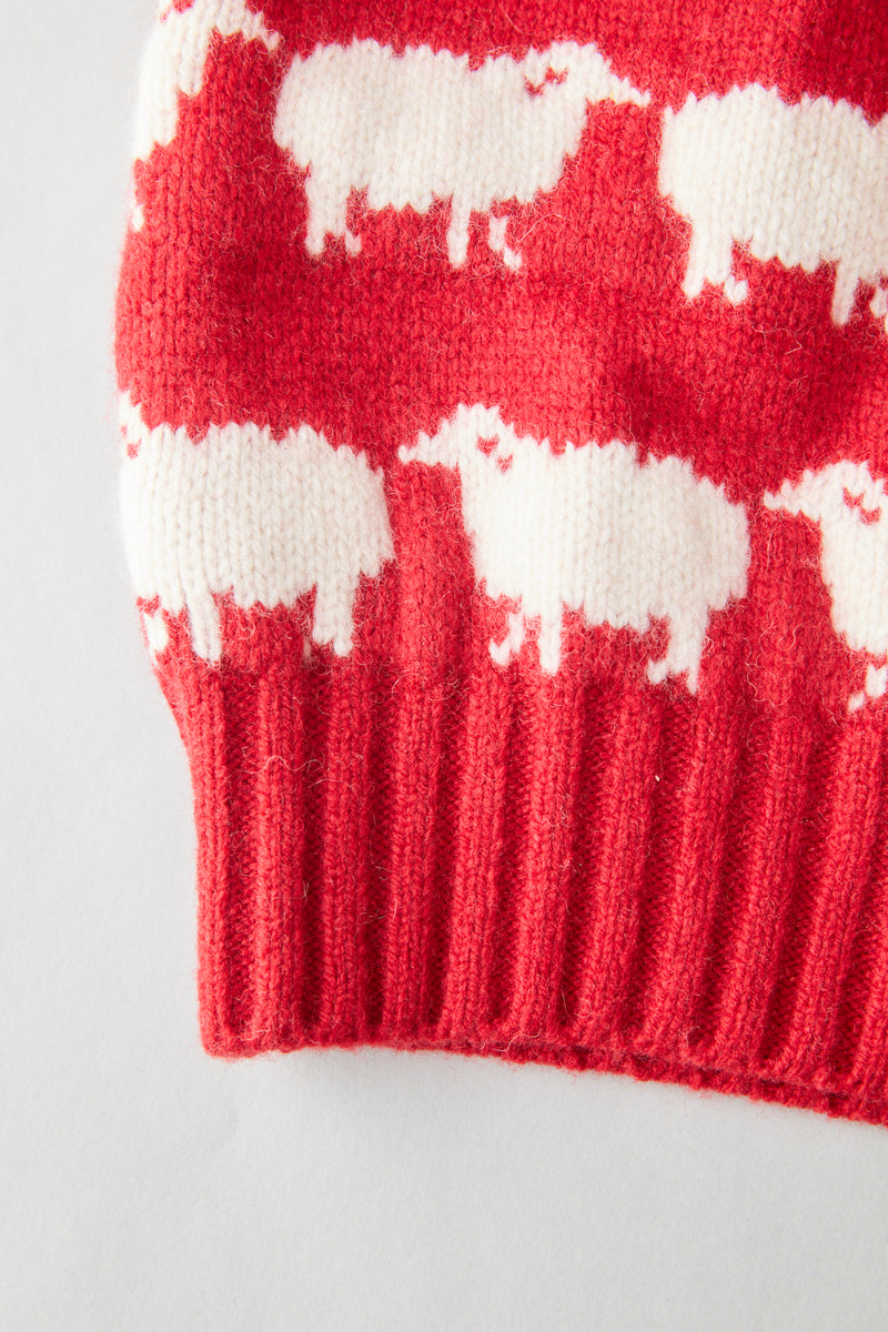 WILLIAM GL / ウィリアム<br>Sheep Jacquard Knit store limited