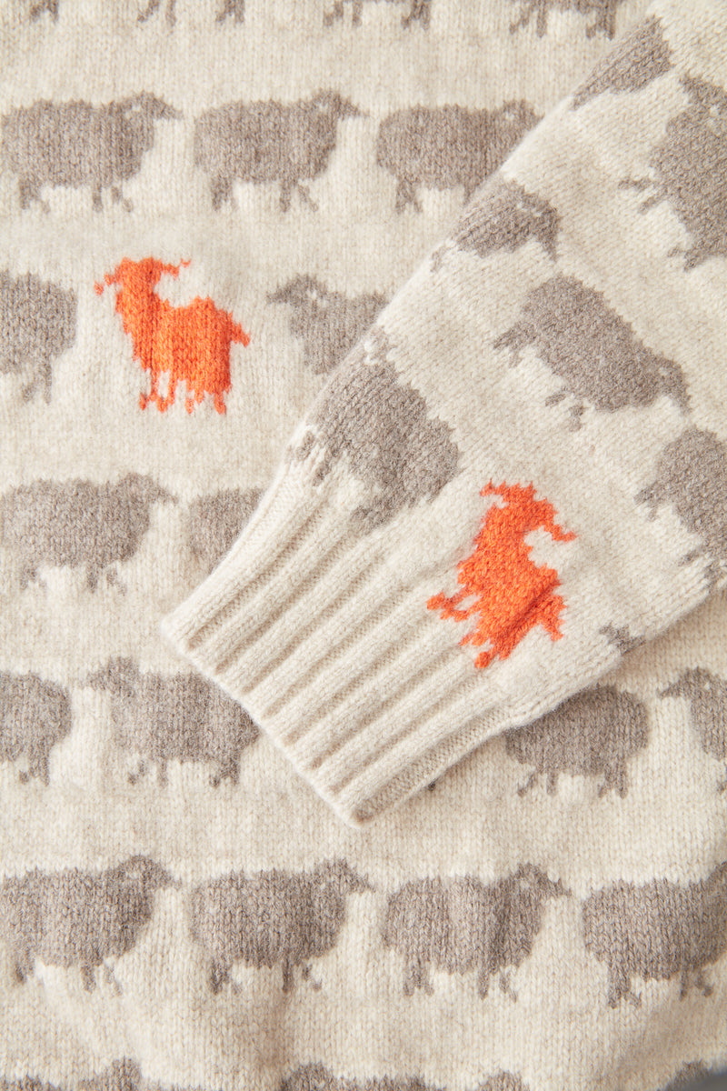 WILLIAM / ウィリアム<br>Sheep Jacquard Knit store limited