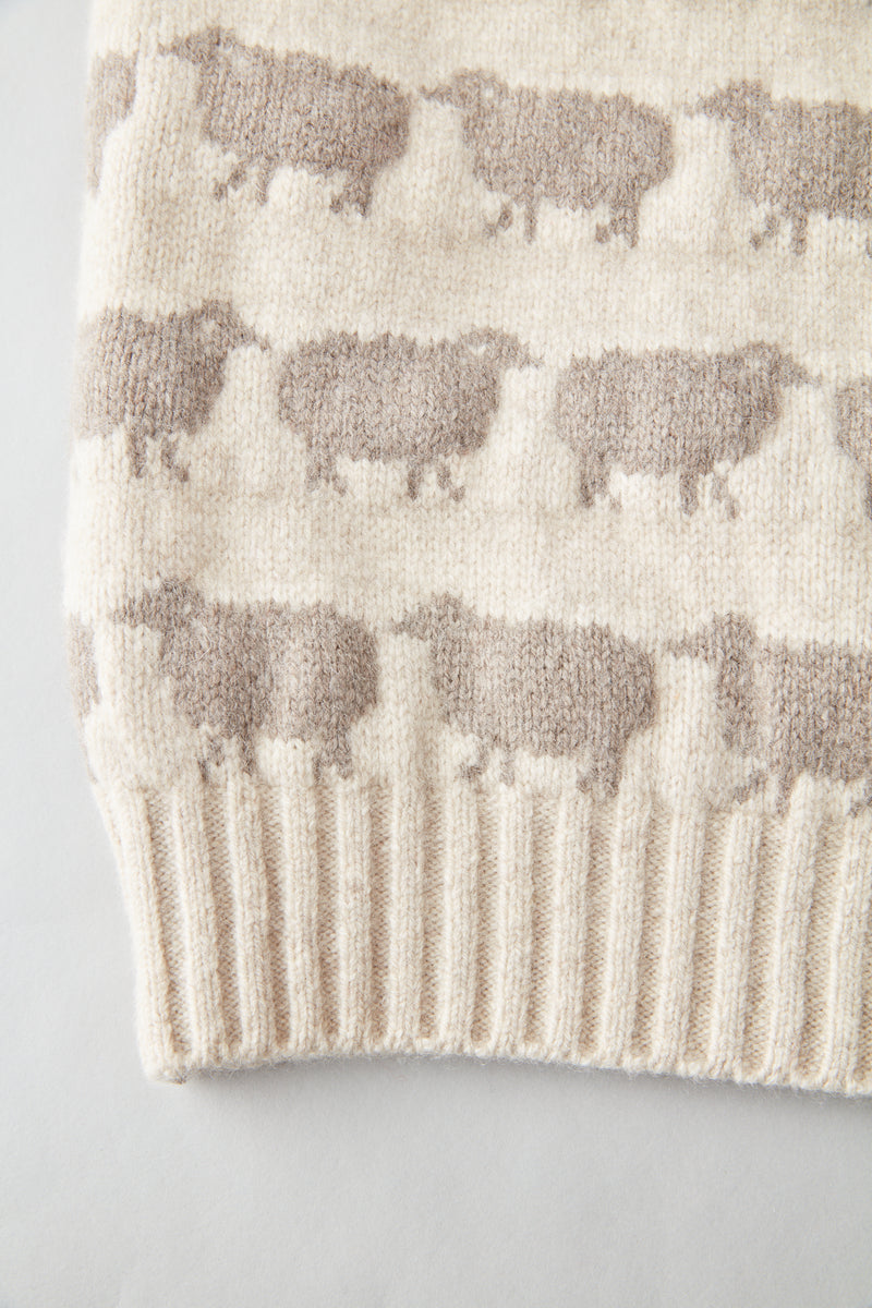 WILLIAM / ウィリアム<br>Sheep Jacquard Knit store limited