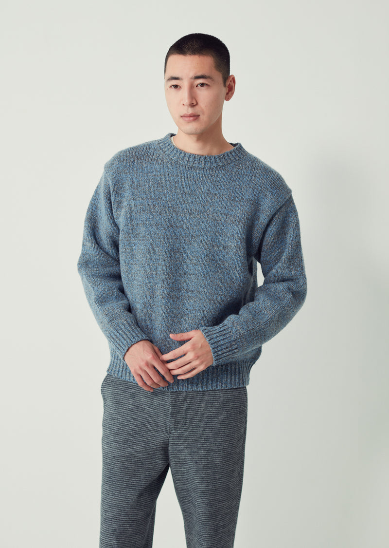 【24AW_SALE_30％】SHAY / シャイ Shetland slub knit