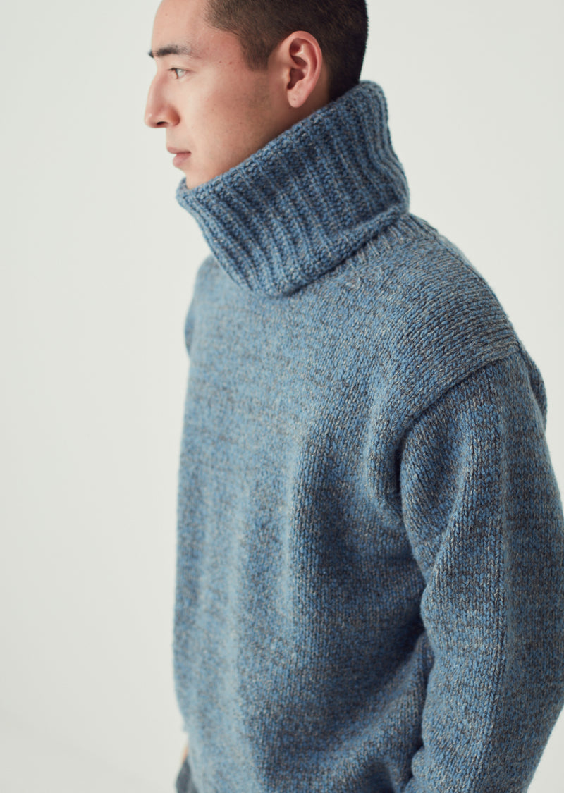 【24AW_SALE_15%】SHELLEY / シェリー Shetland slub knit