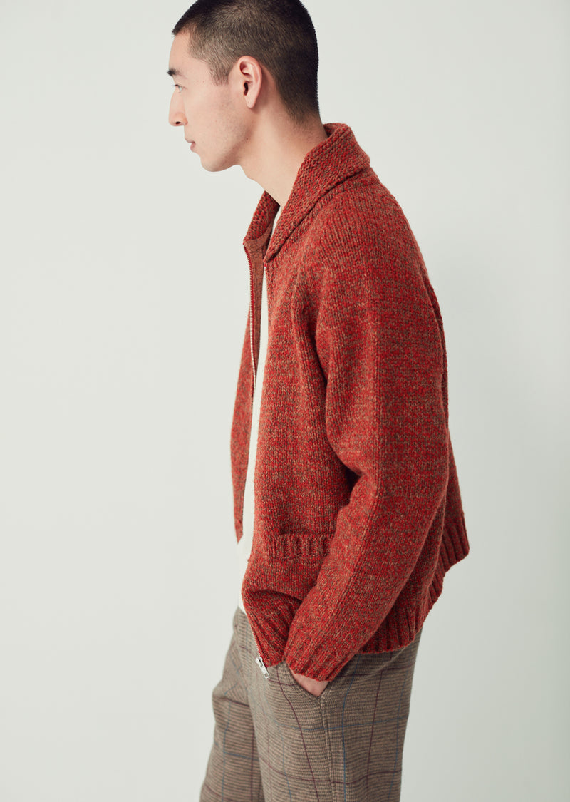 【24AW_SALE_20%】SHAYNE / シェイン Shetland slub knit