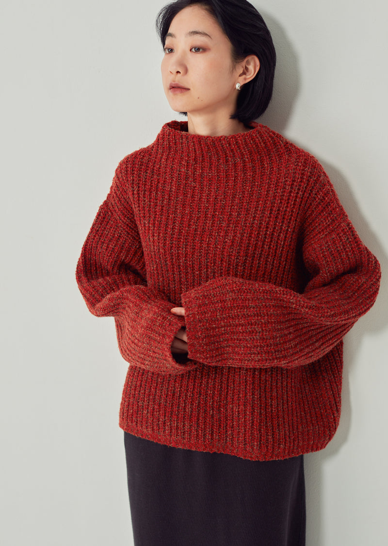 【24AW_SALE_20%】SHANDI / シャンディ Shetland slub knit