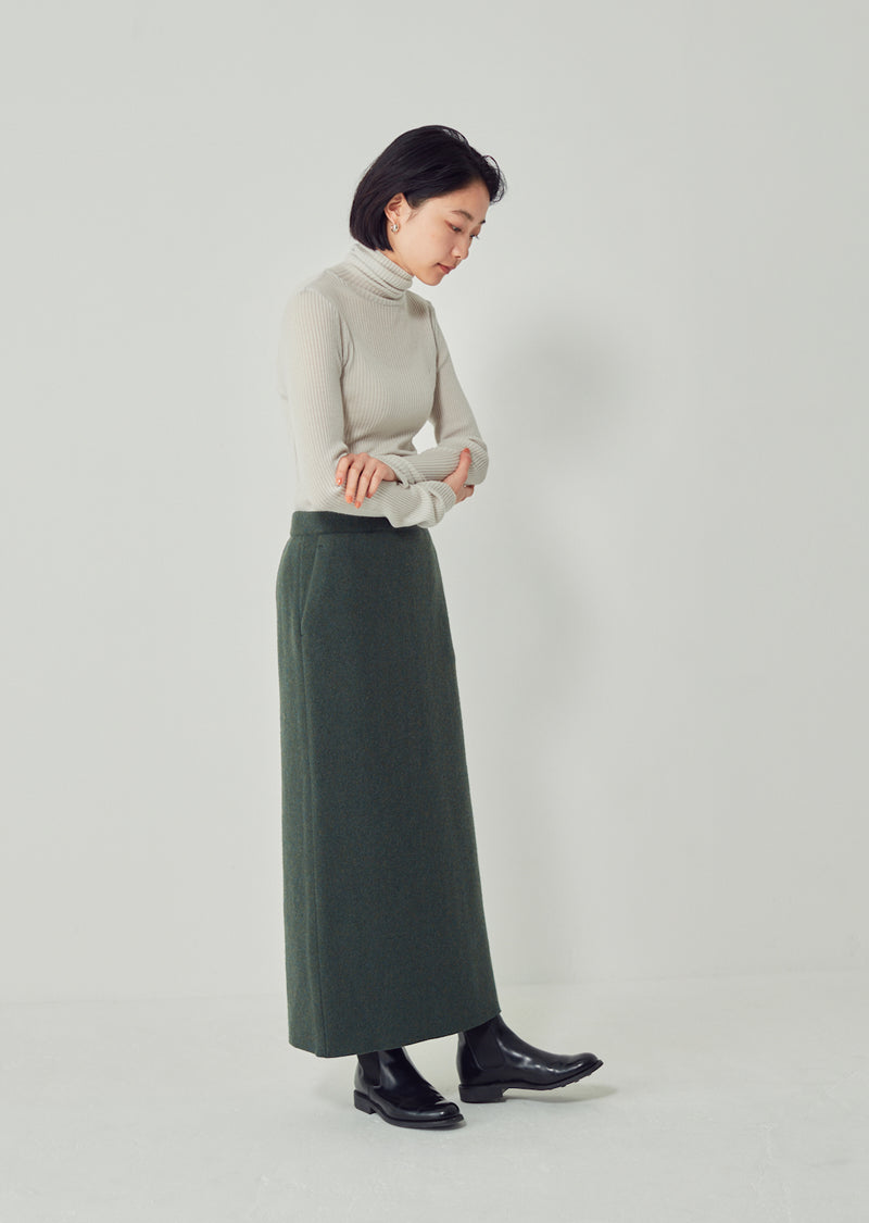 【24AW_SALE_25%】HAYLEY / ハイリー Heavy lamb melton knit