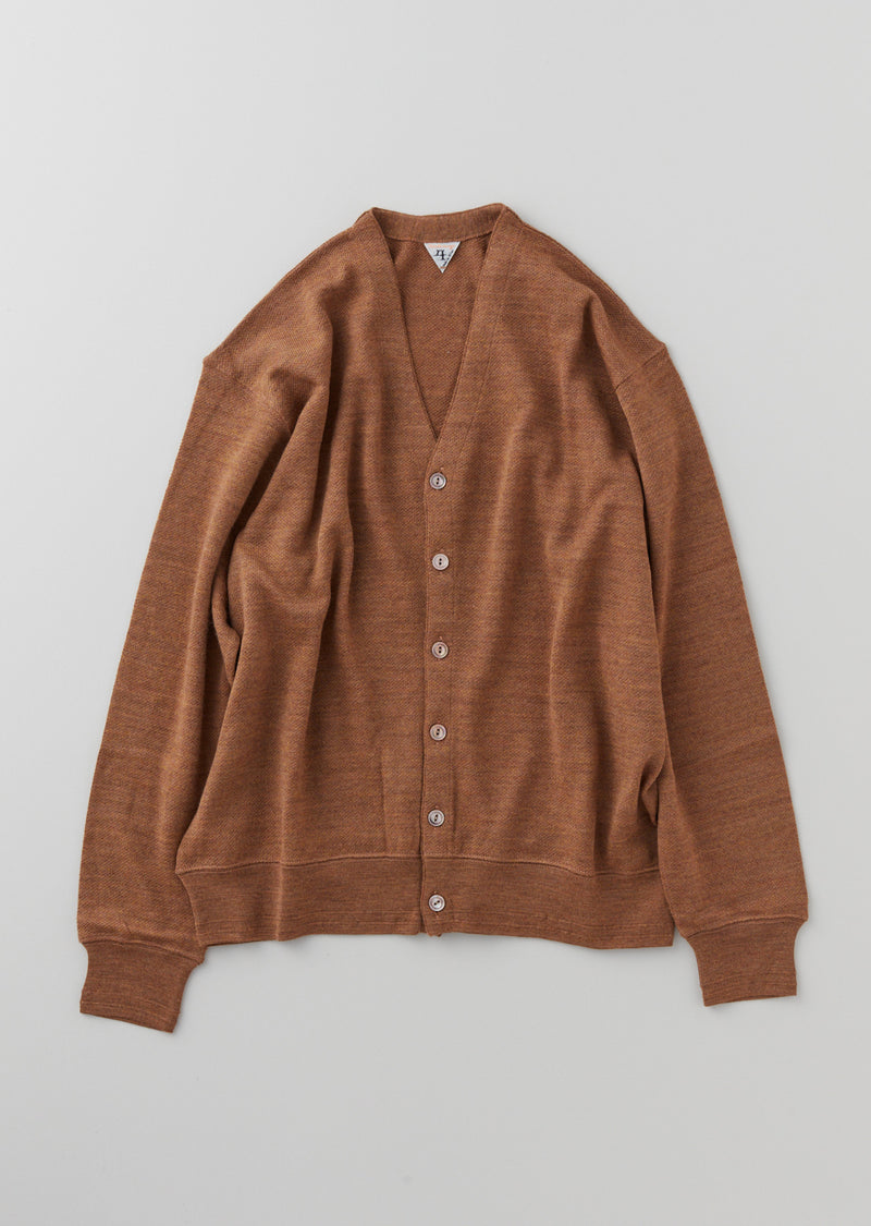 【24AW_SALE_15%】WATSON / ワトソン Wool moss stitch knitting