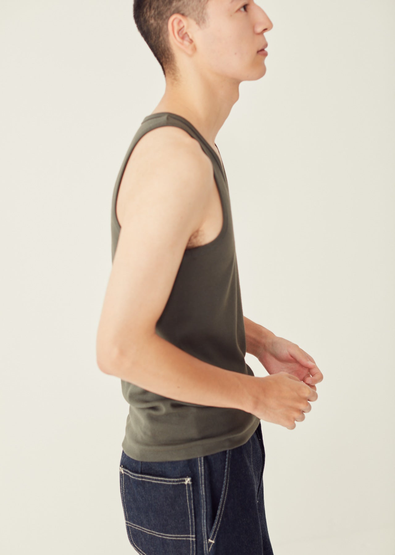 RYAN / ライアン Organic cotton rib