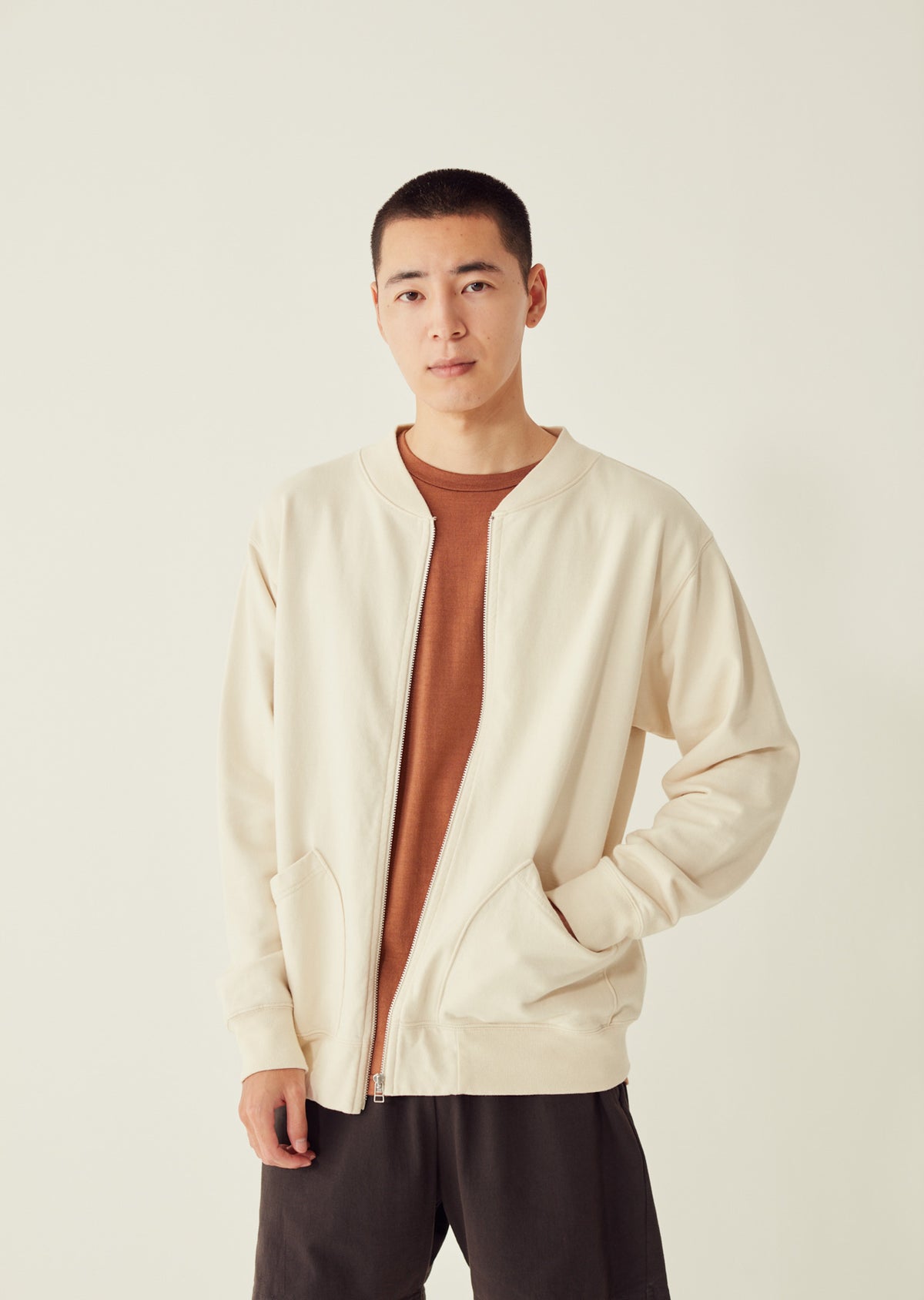 【美品】FilMelange フィルメランジェ スイングトップ　ジャケット Mens / OUTER – FilMelange