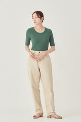 NELL / ネル Broad Stitch Rib