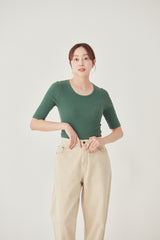 NELL / ネル Broad Stitch Rib