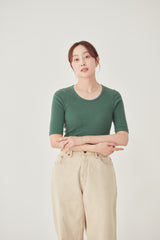 NELL / ネル Broad Stitch Rib