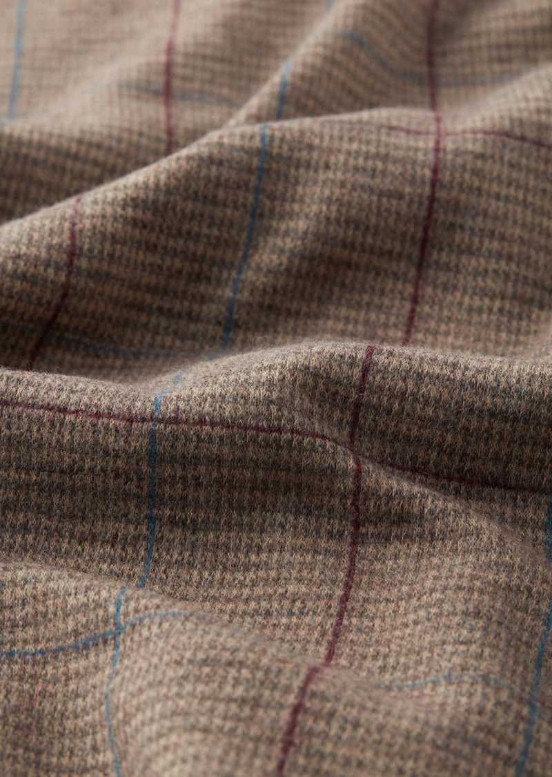 (Coming soon)JANET / ジャネット Double jacquard check(drop)