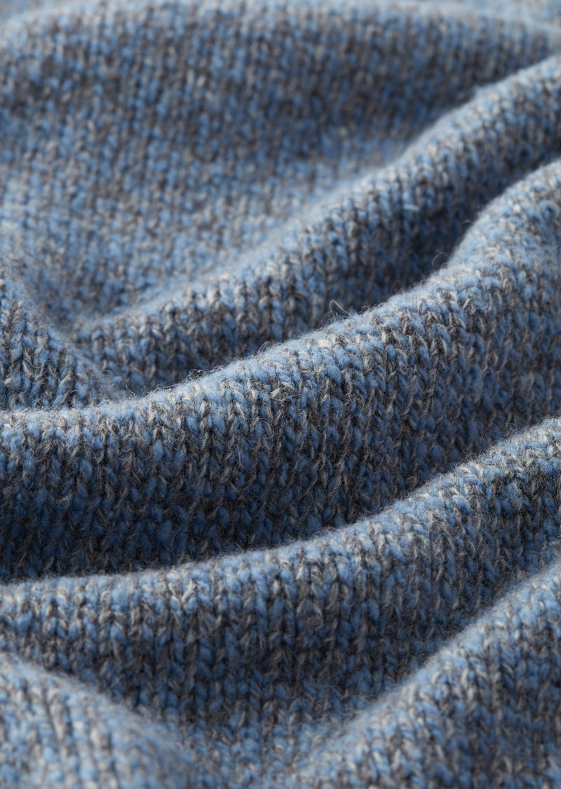 SHELIA / シェリア Shetland slub knit