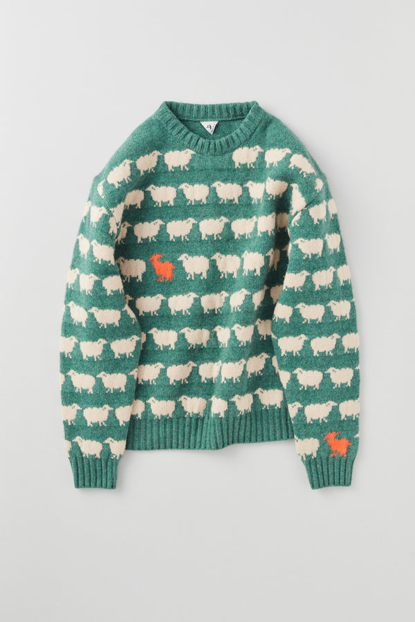 WILLIAM GL / ウィリアム<br>Sheep Jacquard Knit store limited