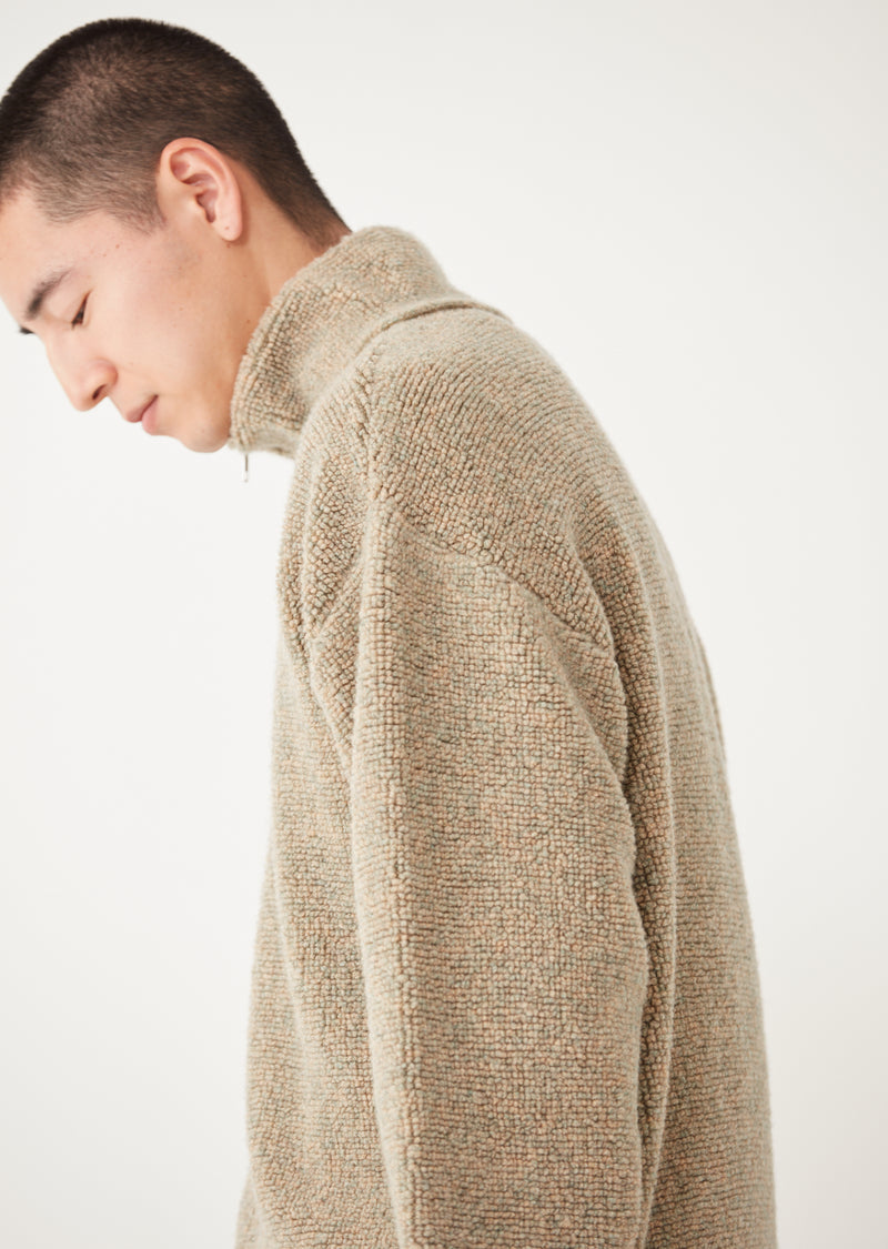 [Coming soon]PAYTON / ペイトン 2 Tone Pile Knit