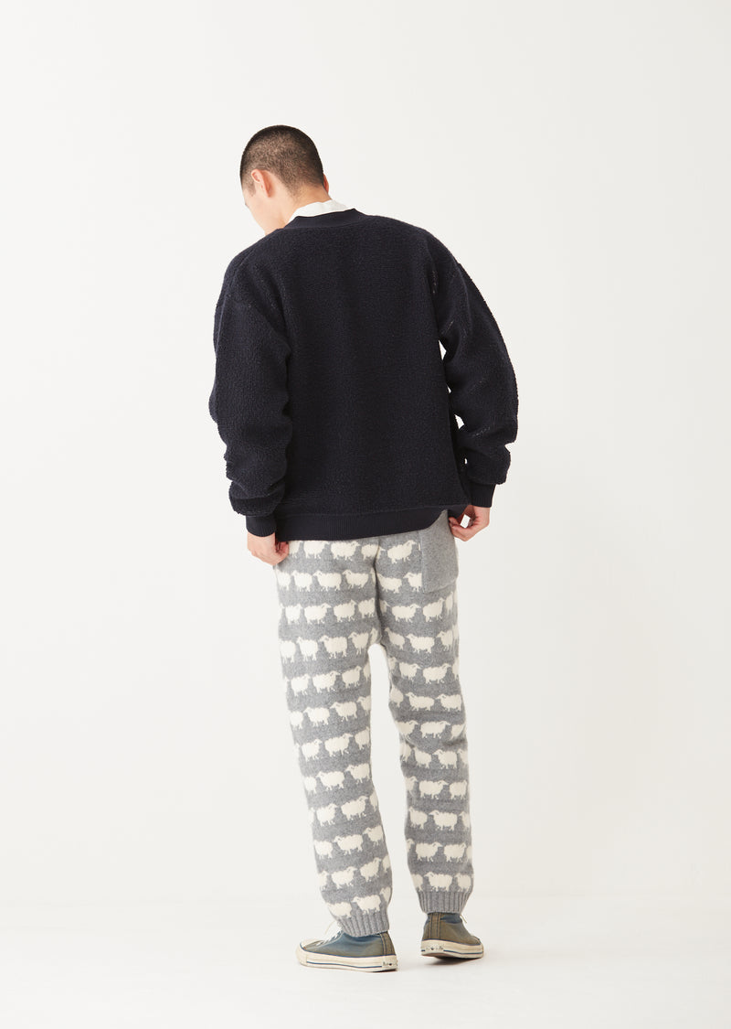 HENRY / ヘンリー Sheep Jacquard Knit