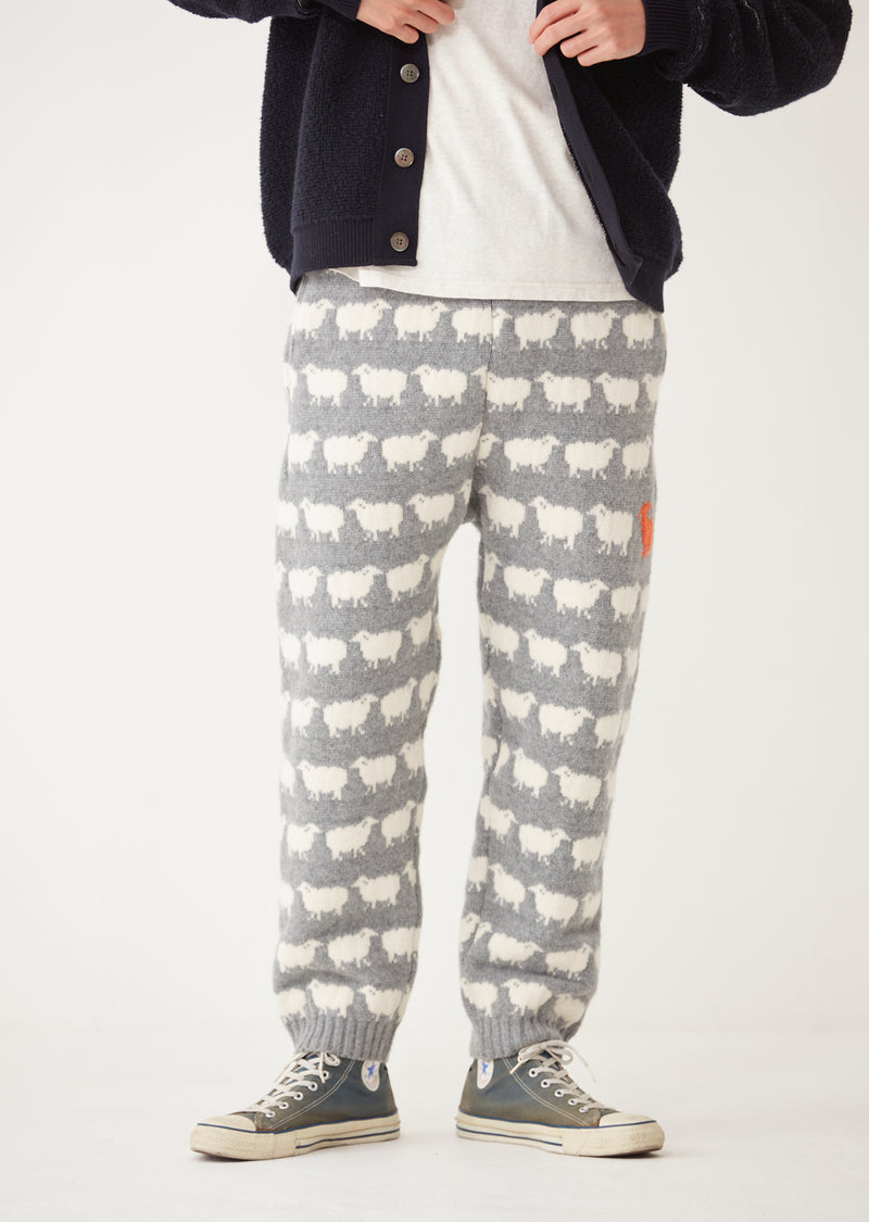 HENRY / ヘンリー Sheep Jacquard Knit