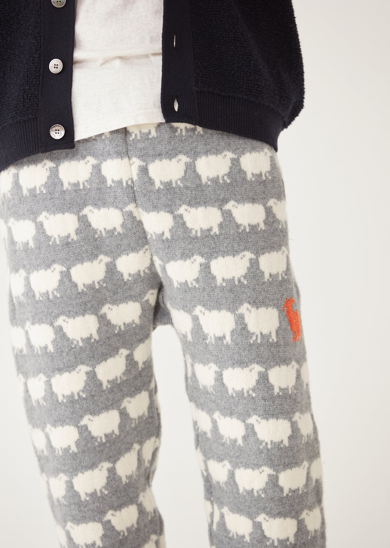 HENRY / ヘンリー Sheep Jacquard Knit