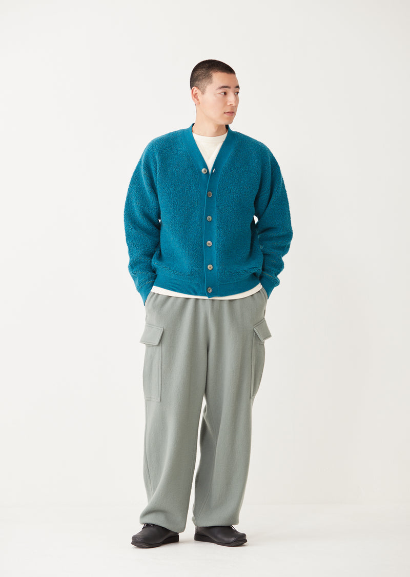 PAULS / ポールズ 2 Tone Pile Knit