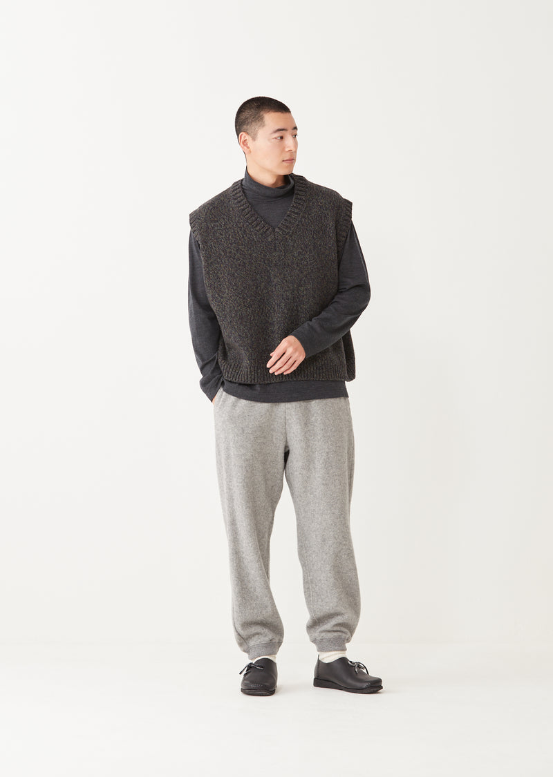 FRED / フレッド Mix Yarn Wool Knit ベスト