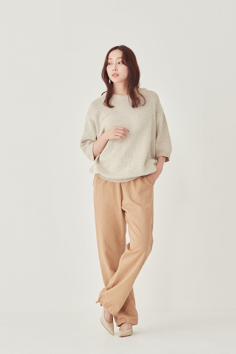 SIMSON / シムソン Cotton Silk Knit