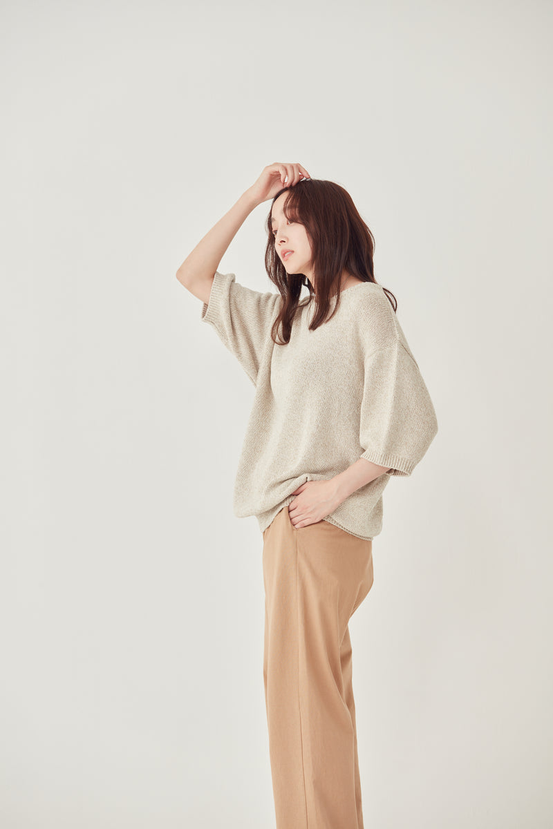 SIMSON / シムソン Cotton Silk Knit