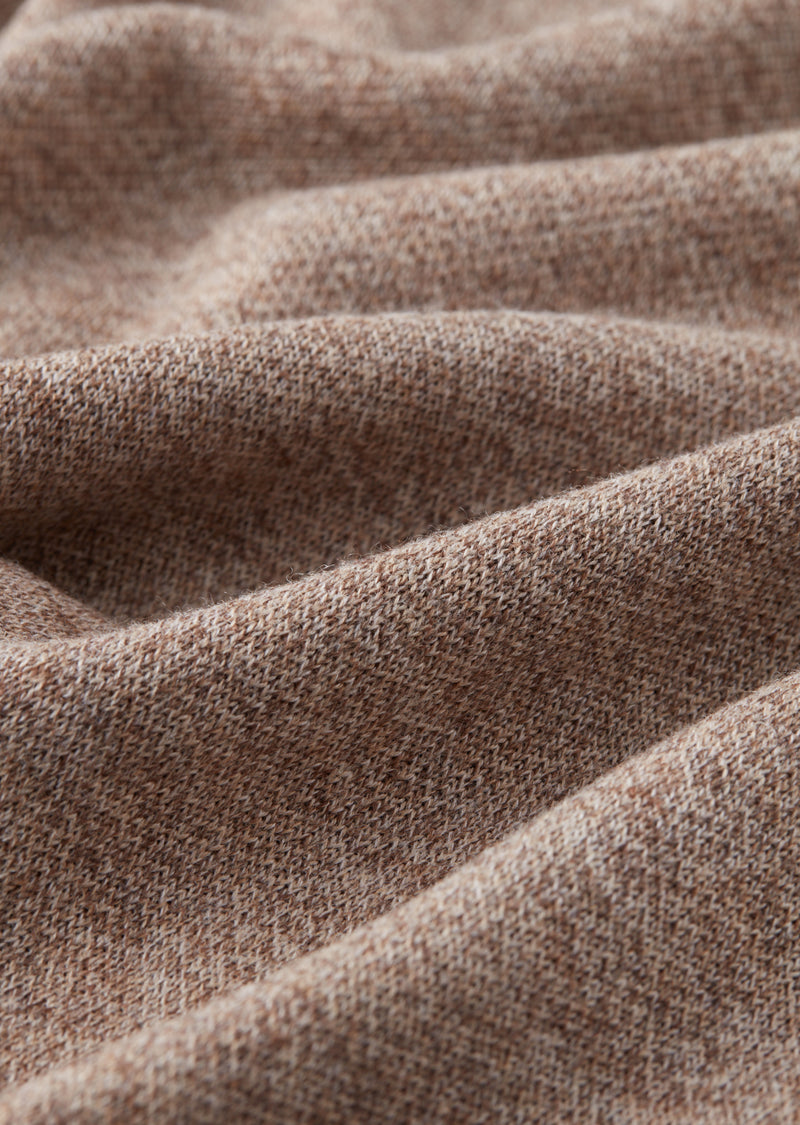 WALES / ウェールズ Wool Moss Stitch Knitting