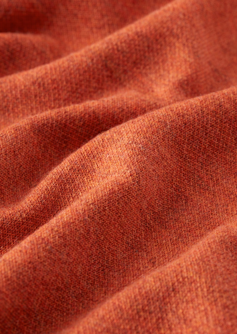 WALES / ウェールズ Wool Moss Stitch Knitting