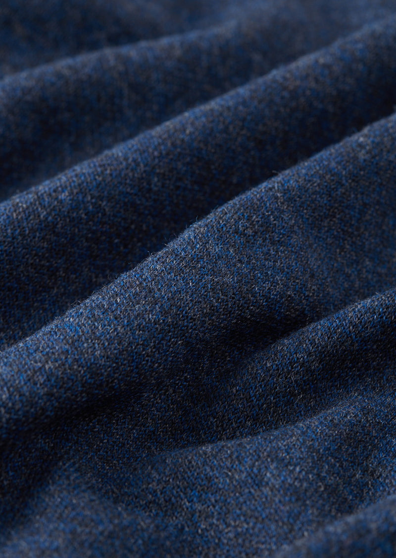 WALES / ウェールズ Wool Moss Stitch Knitting
