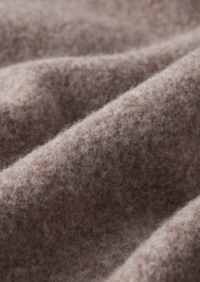 [Archive] HALL / ホール Heavy lamb melton knit