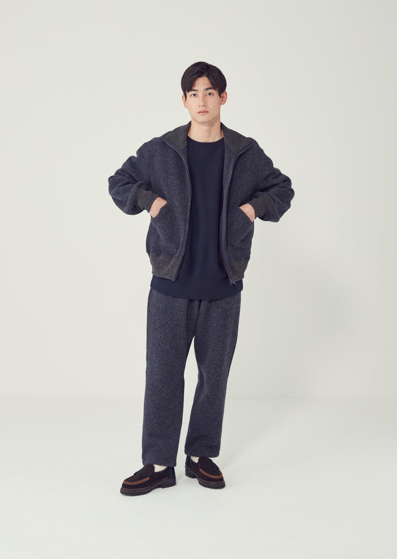 [Archive]HALLEY / ハリー Heavy lamb melton knit