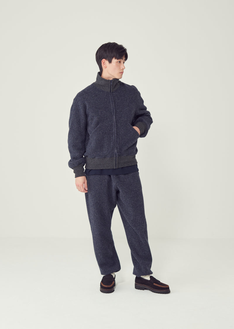 [Archive] HALL / ホール Heavy lamb melton knit