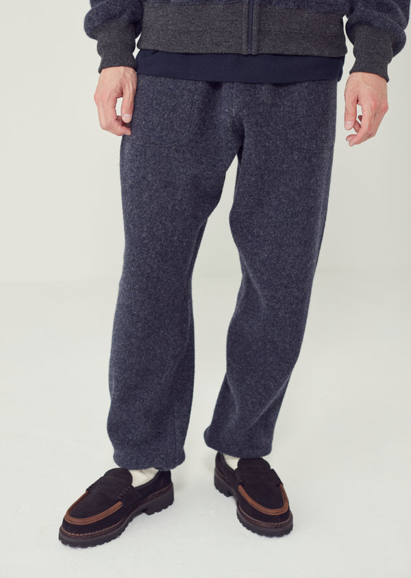 [Archive] HALL / ホール Heavy lamb melton knit