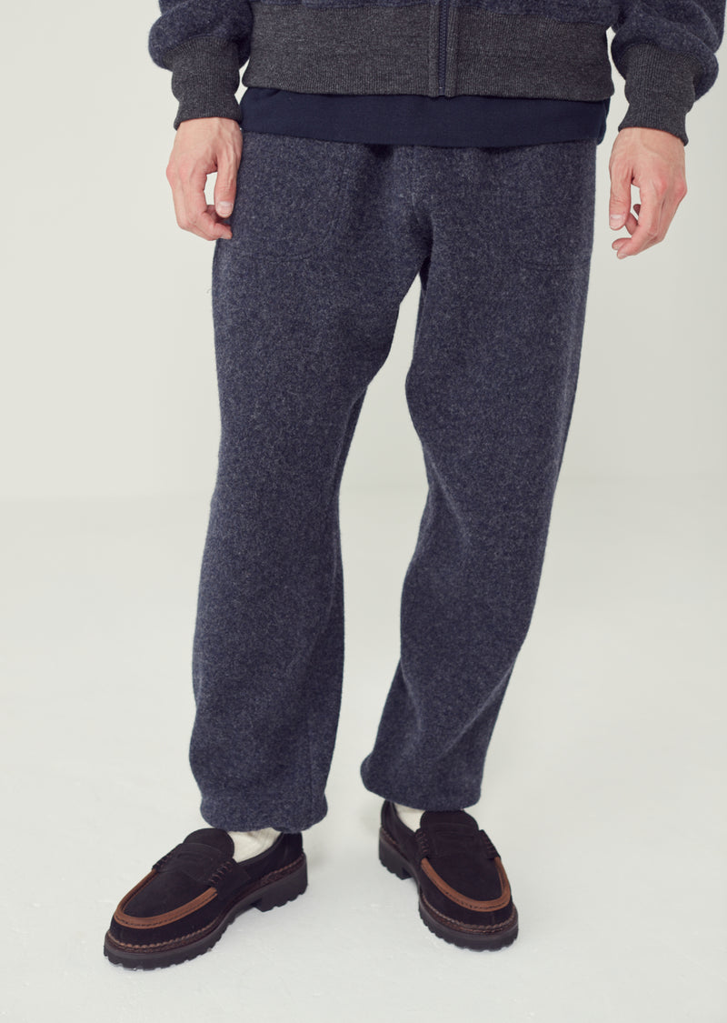 [Archive] HALL / ホール Heavy lamb melton knit