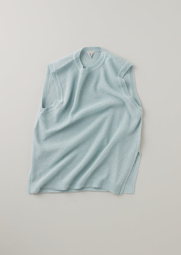 [Archive]MILLIE / ミリー Cotton linen moss stitch knitting